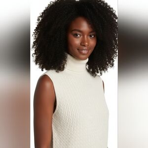 Lauren Ralph Lauren Off White Women's Turtleneck Sweater XL